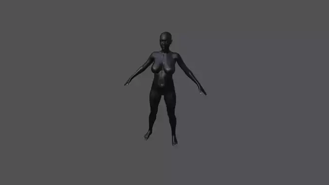 Female Body 45 3D model Female Body 45 3D model