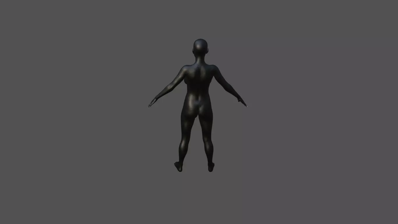 Female Body 45 3D model_3