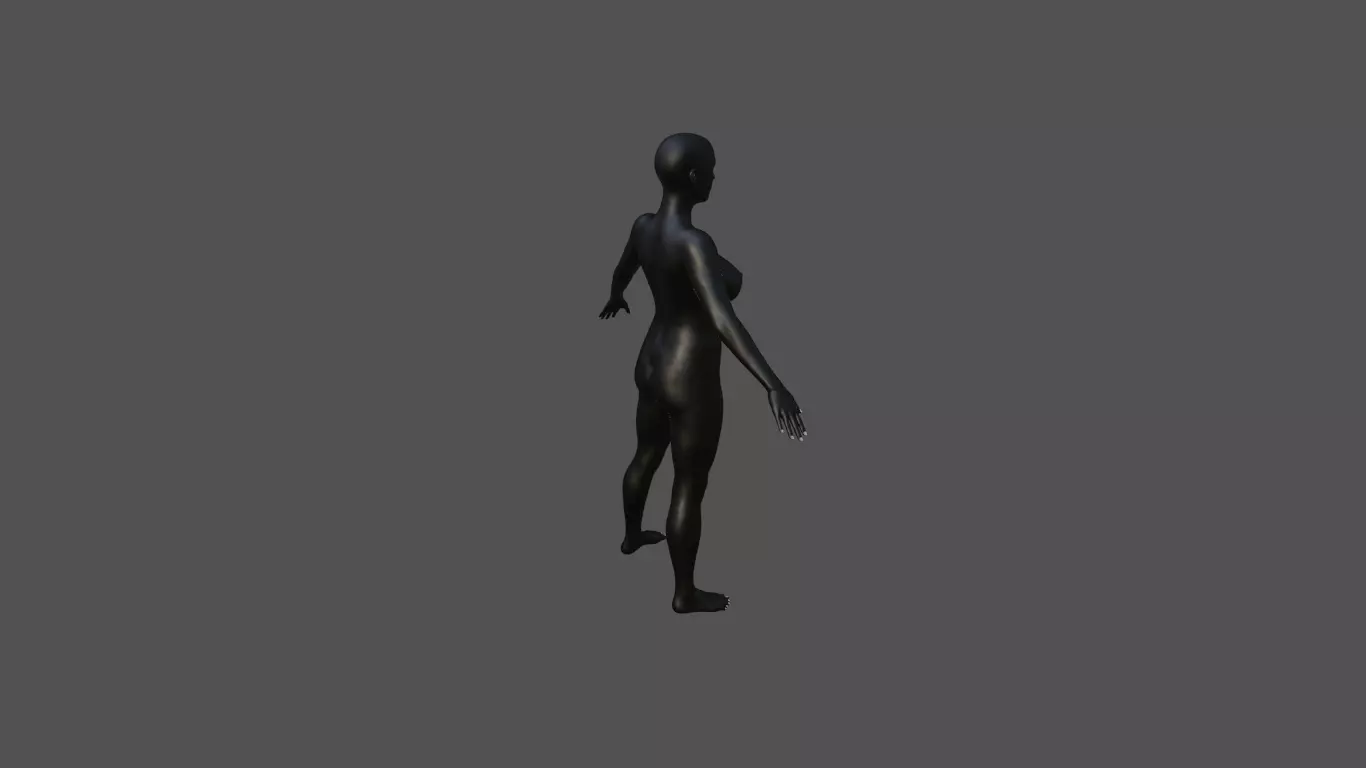 Female Body 45 3D model_4
