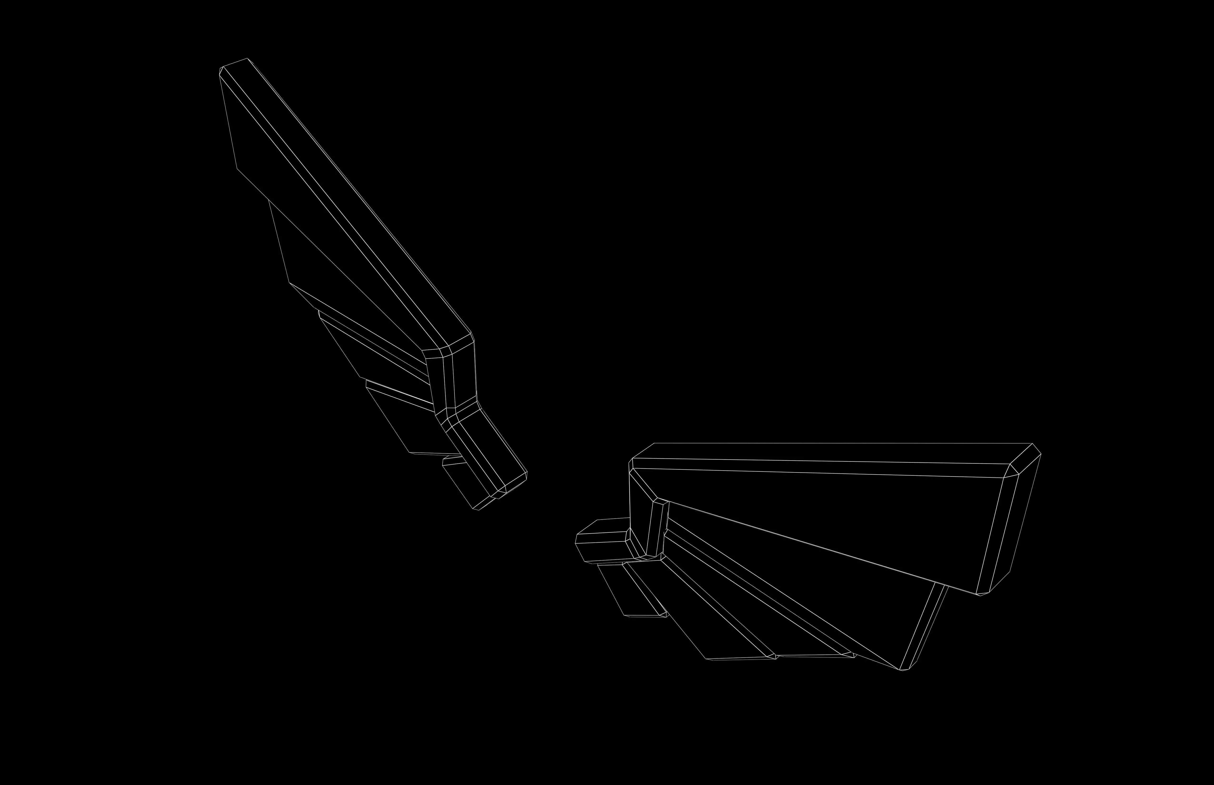 Low Poly Wings v8 002 Low-poly 3D model_5