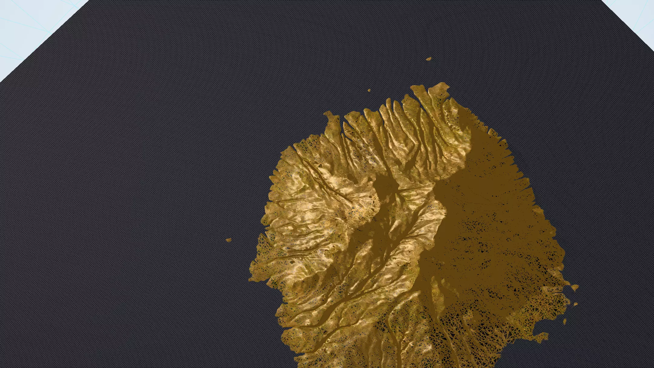 Highly detailed mountain environment asset Low-poly 3D model_16