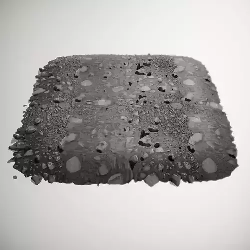 HQ PBR Textures Set  Gravel Coarse Dark