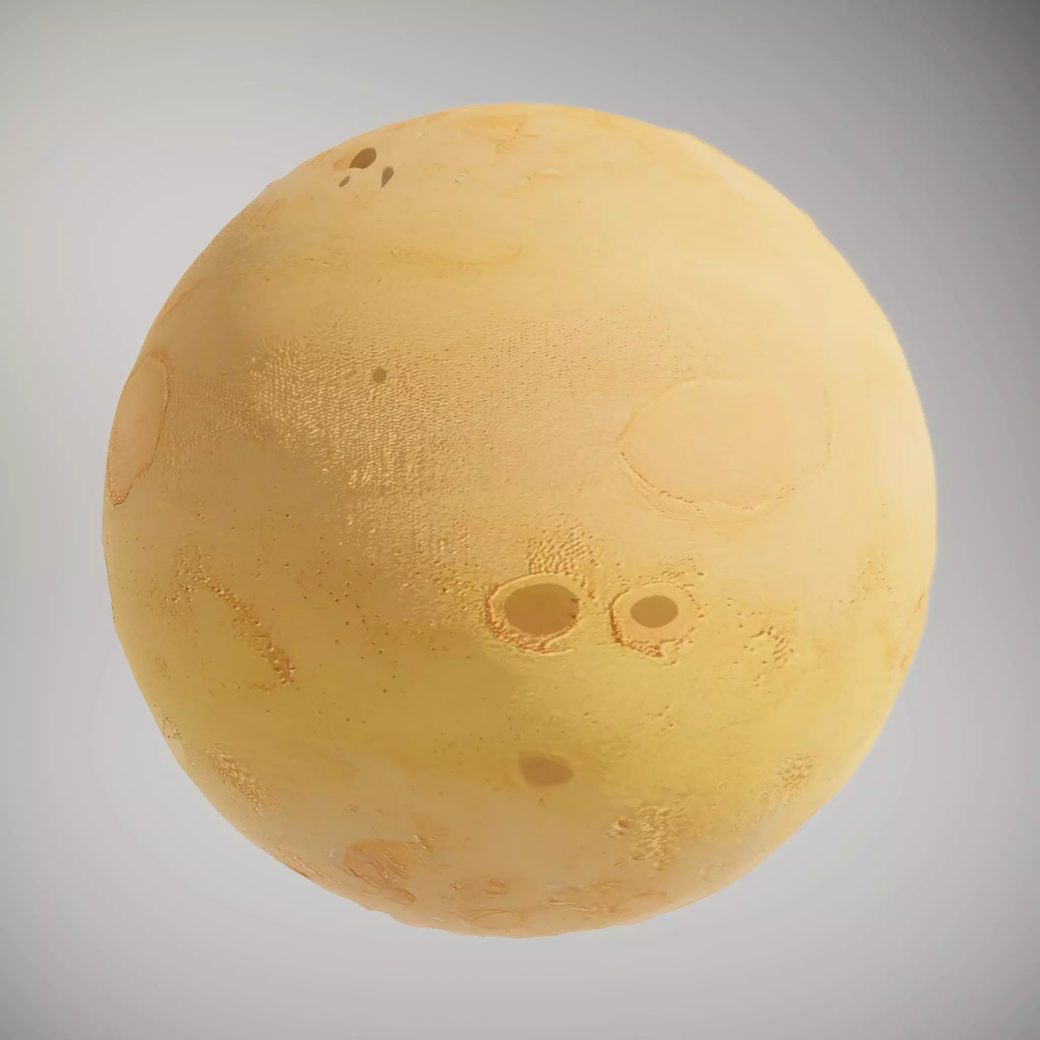 HQ PBR Textures Set Cratered Mars Surface Texture_4