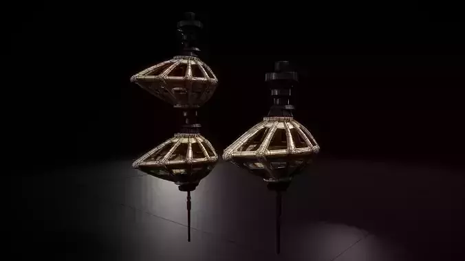 building 8 Low-poly 3D model 5
