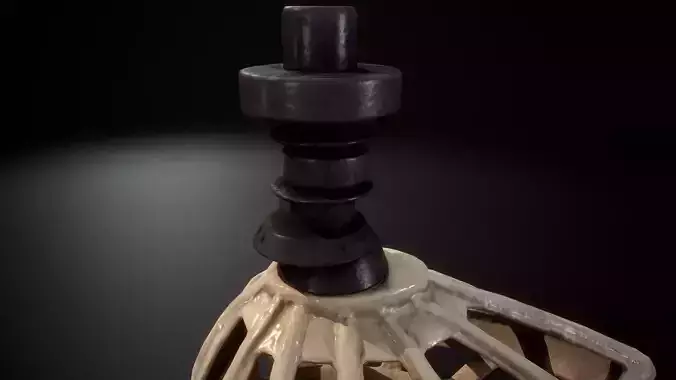 building 8 Low-poly 3D model 4