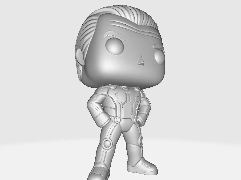 Tron Legacy CLU 20 3D print model_4