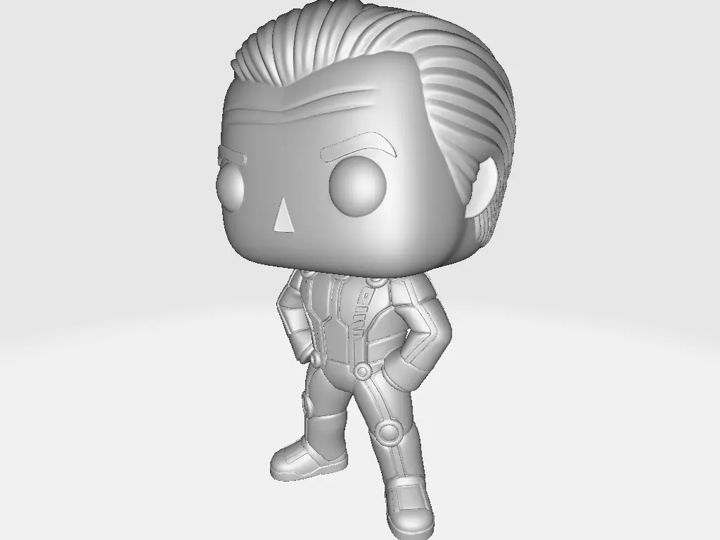 Tron Legacy CLU 20 3D print model_1