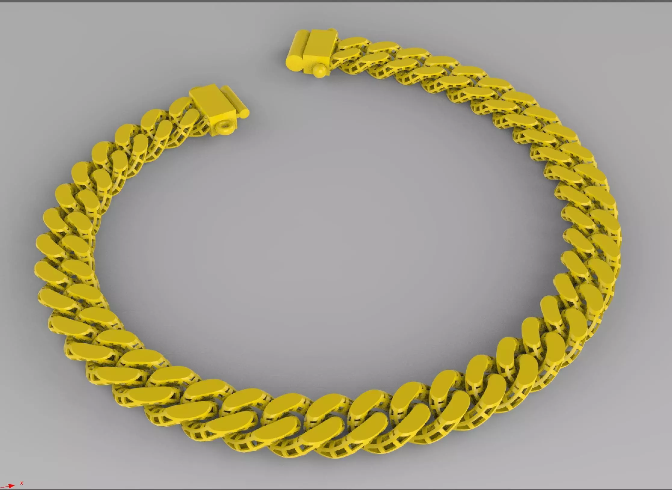 bracelet 3D print model_1