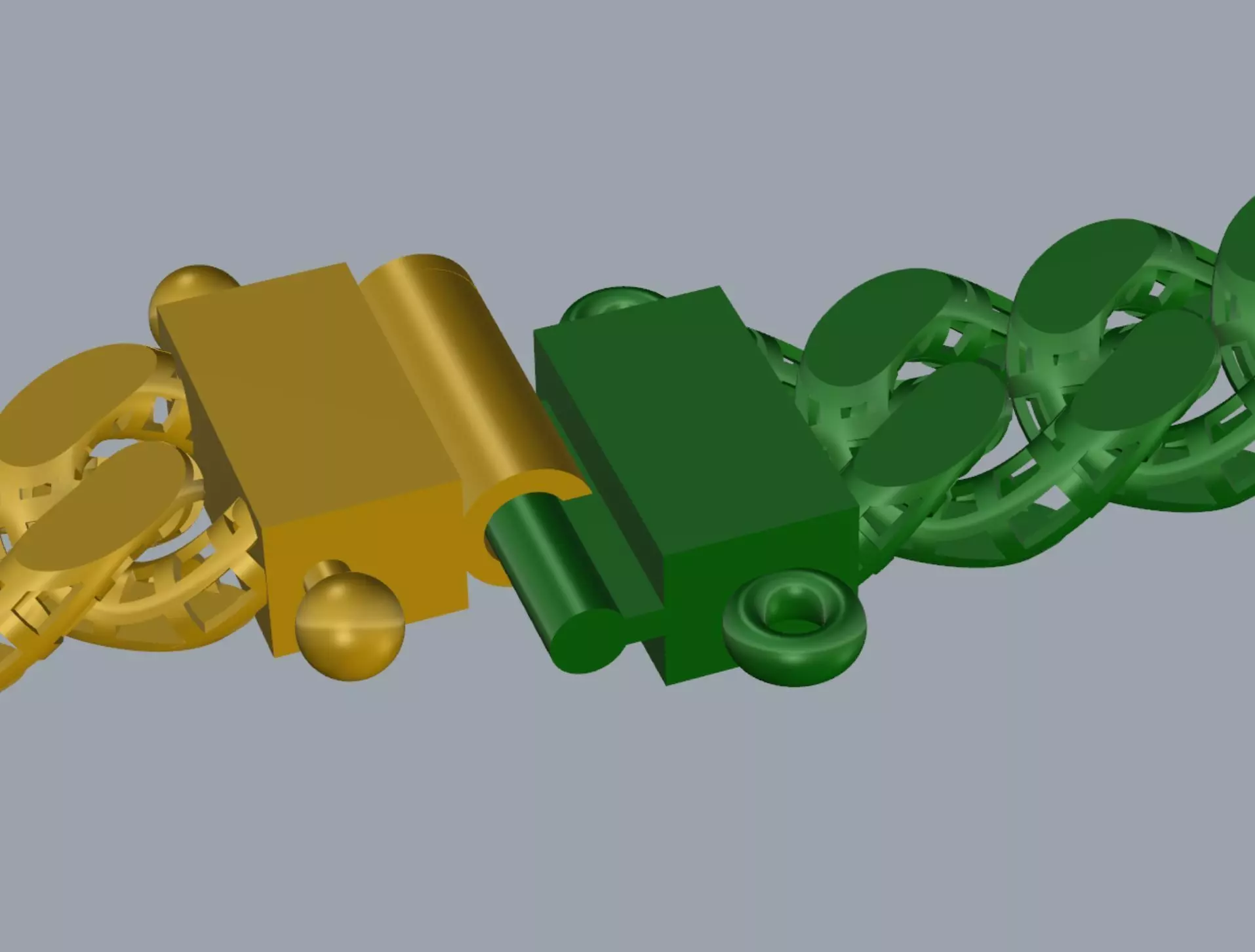 bracelet 3D print model_7