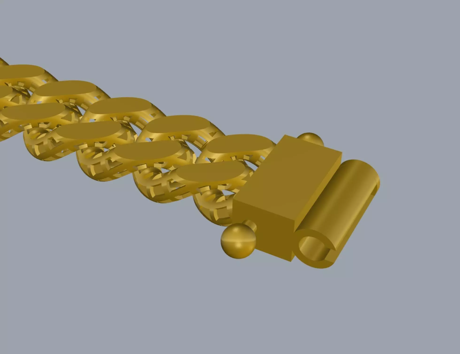 bracelet 3D print model_2