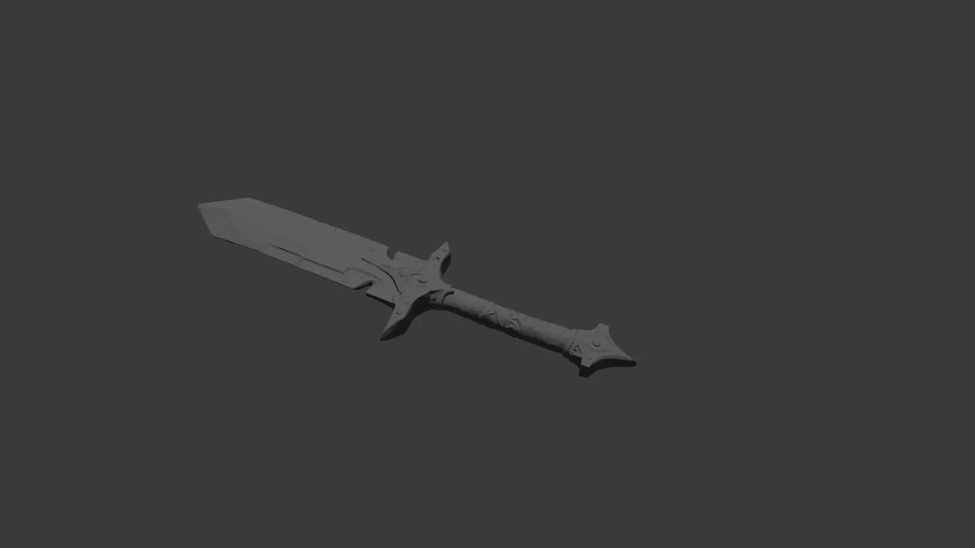 sword cosplay prop 3d model Texture_1