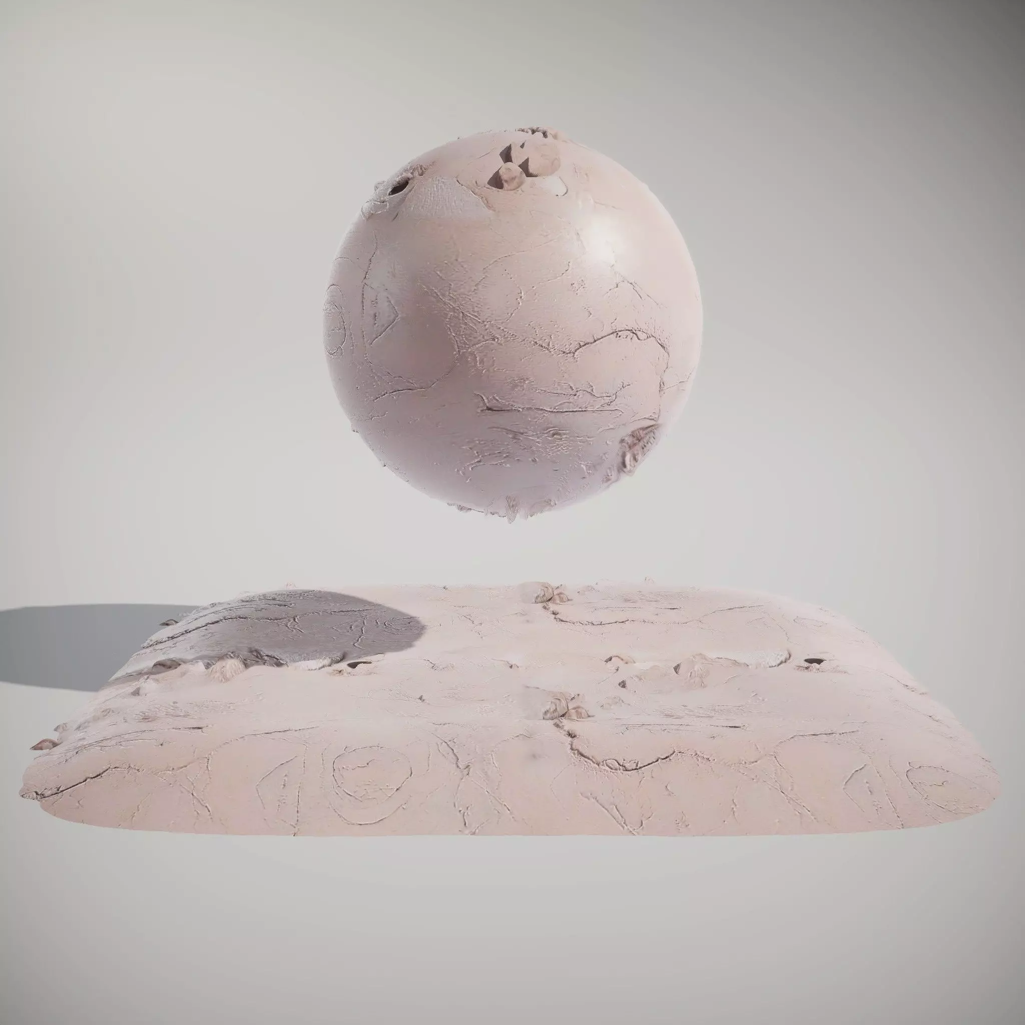 Clay Soil HQ PBR Textures Set Texture_0