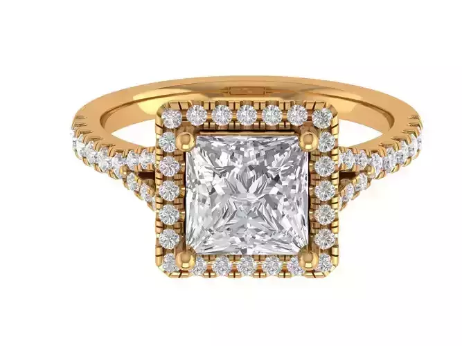 Princess Engagement Ring
