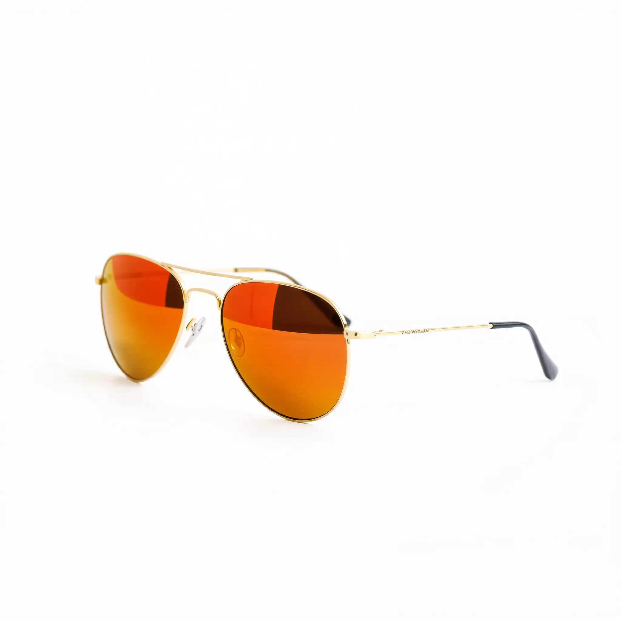 Golden Aviator Sunglasses model pack Low-poly 3D model_3
