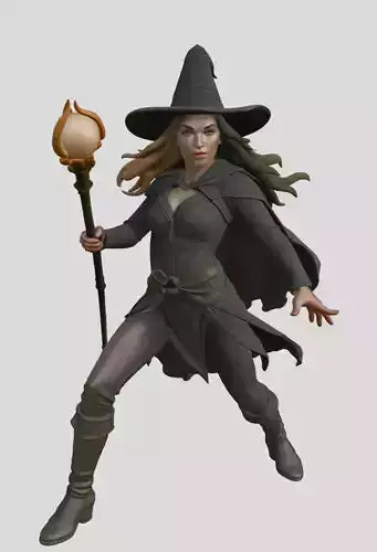 The Witch Sorceress Warrior