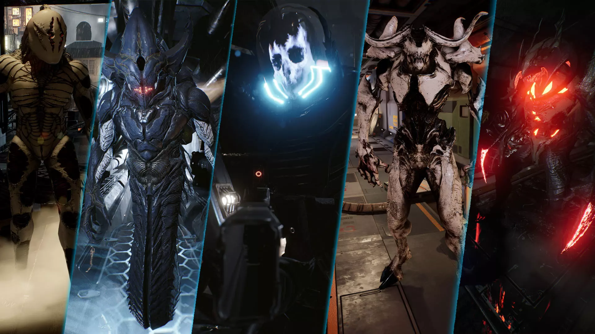 Alien Mega Pack - 6 character 3D Model Collection_0