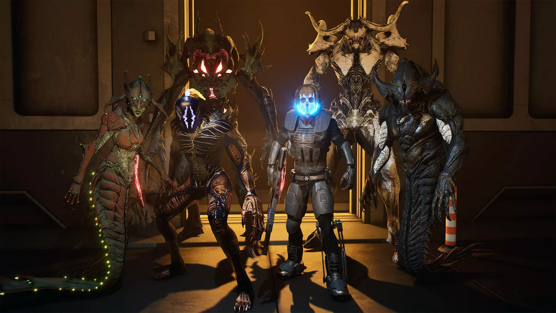 Alien Mega Pack - 6 character 3D Model Collection_11