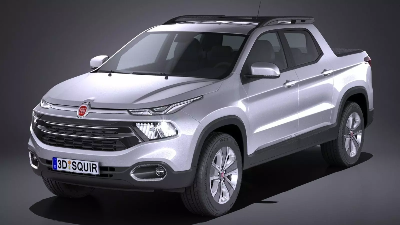 Fiat Toro 2017 3D model