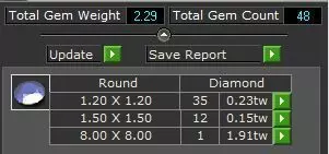 Round Engagement Ring 3D print model_14