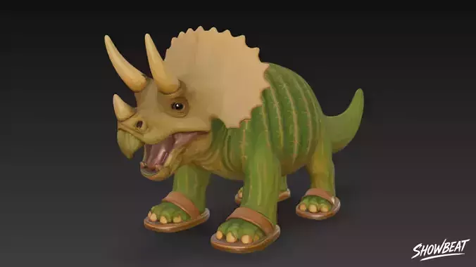 Lirili Triceratops - Italian BrainRot