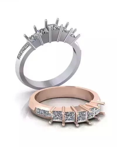 princes cut jewelry ring