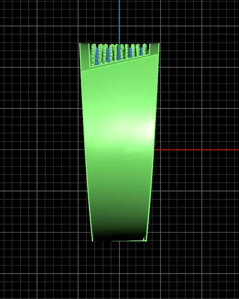 pave setting jewelry ring 3D print model_3