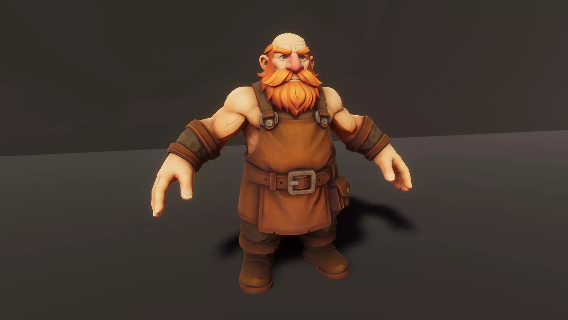 Peasant Pack v2 - Medieval NPC characters Low-poly 3D model_10