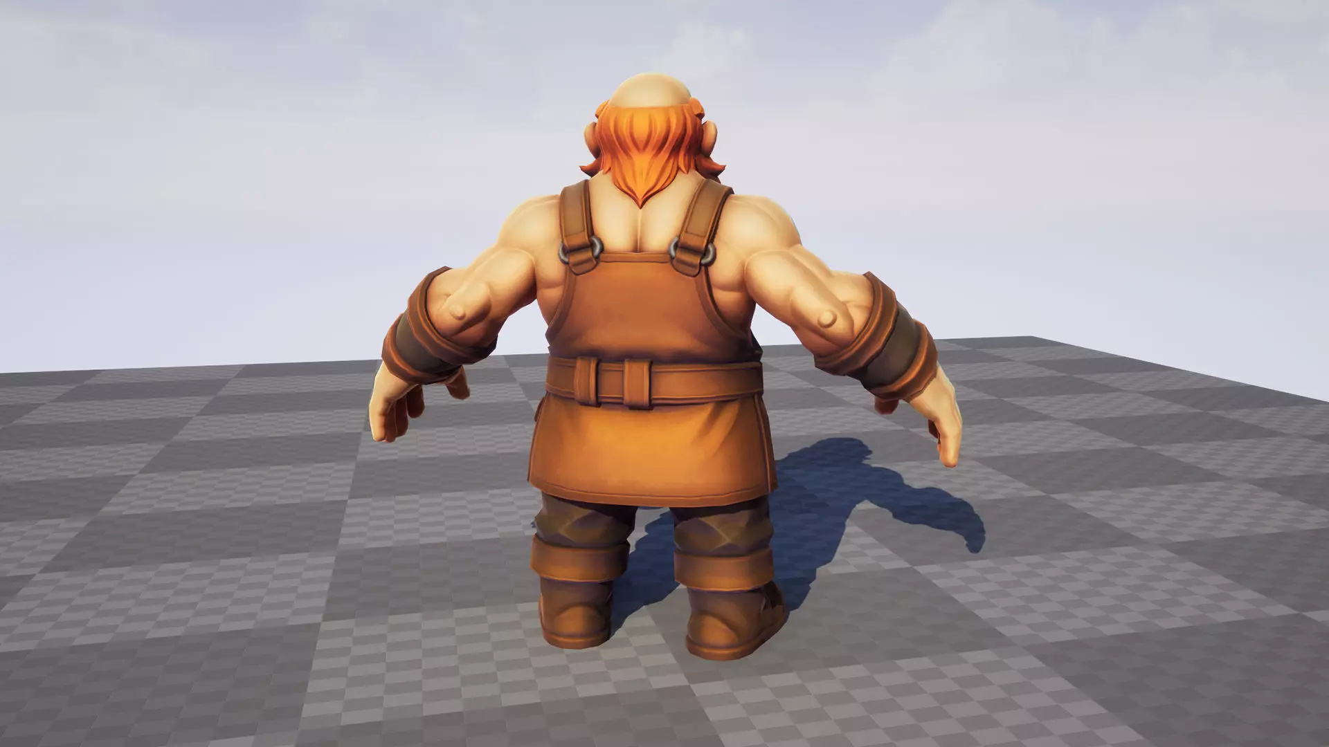 Peasant Pack v2 - Medieval NPC characters Low-poly 3D model_5