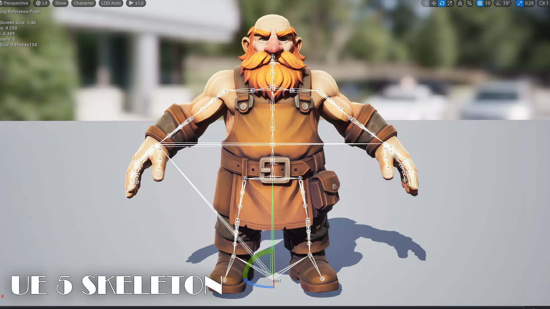 Peasant Pack v2 - Medieval NPC characters Low-poly 3D model_9