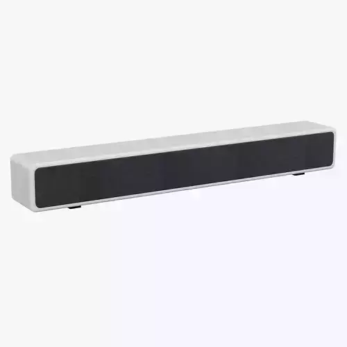Soundbar V3 - Universal White Audio Speaker