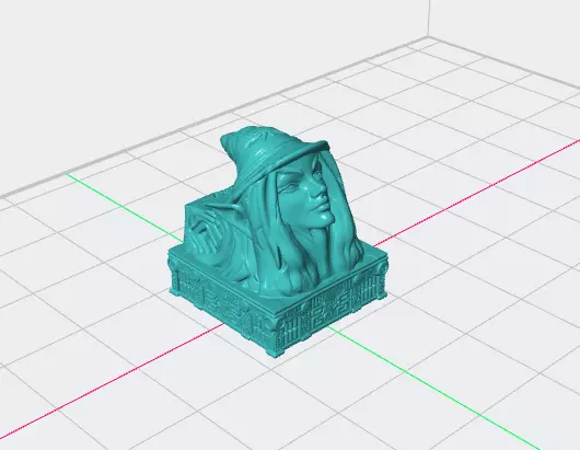 Elegant Elven Mage Artisan Keycap for Mechanical Keyboards 3D print model_1