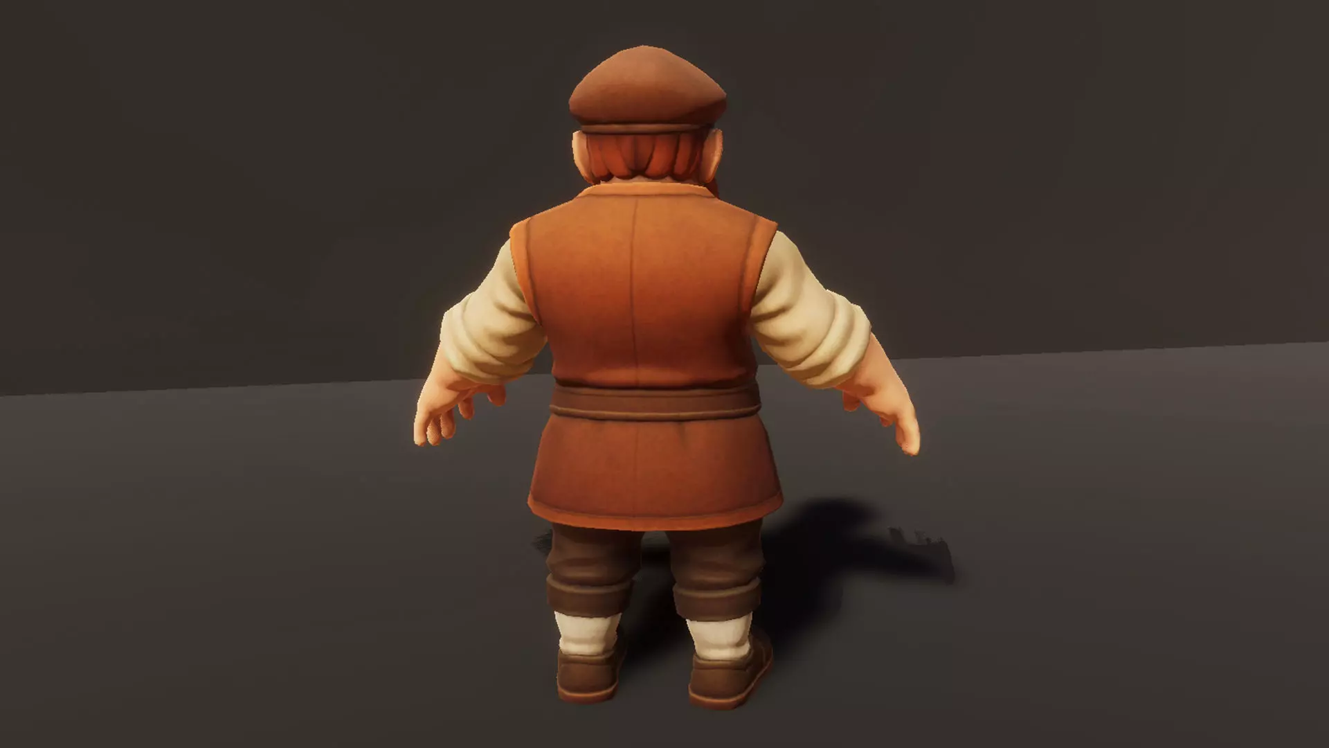 Medieval NPC Pack v1 - Medieval NPC characters Low-poly 3D model_47