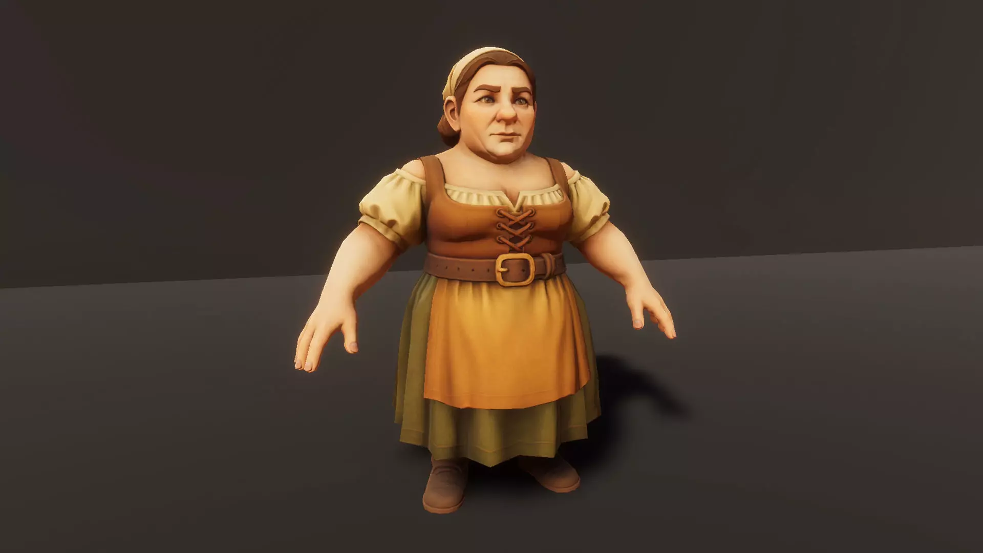 Medieval NPC Pack v1 - Medieval NPC characters Low-poly 3D model_26
