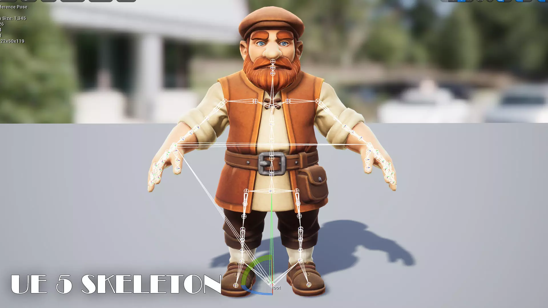 Medieval NPC Pack v1 - Medieval NPC characters Low-poly 3D model_45