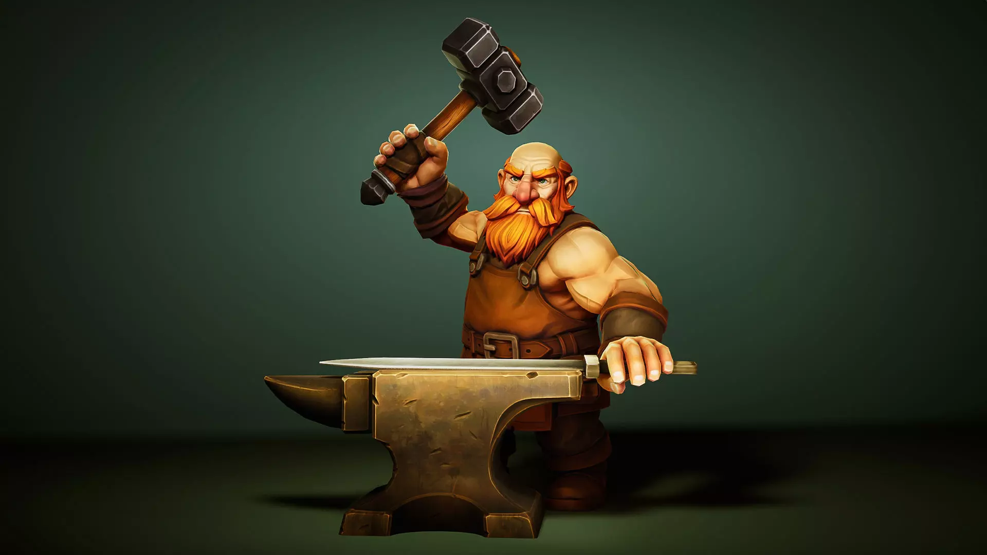 Medieval NPC Pack v1 - Medieval NPC characters Low-poly 3D model_6