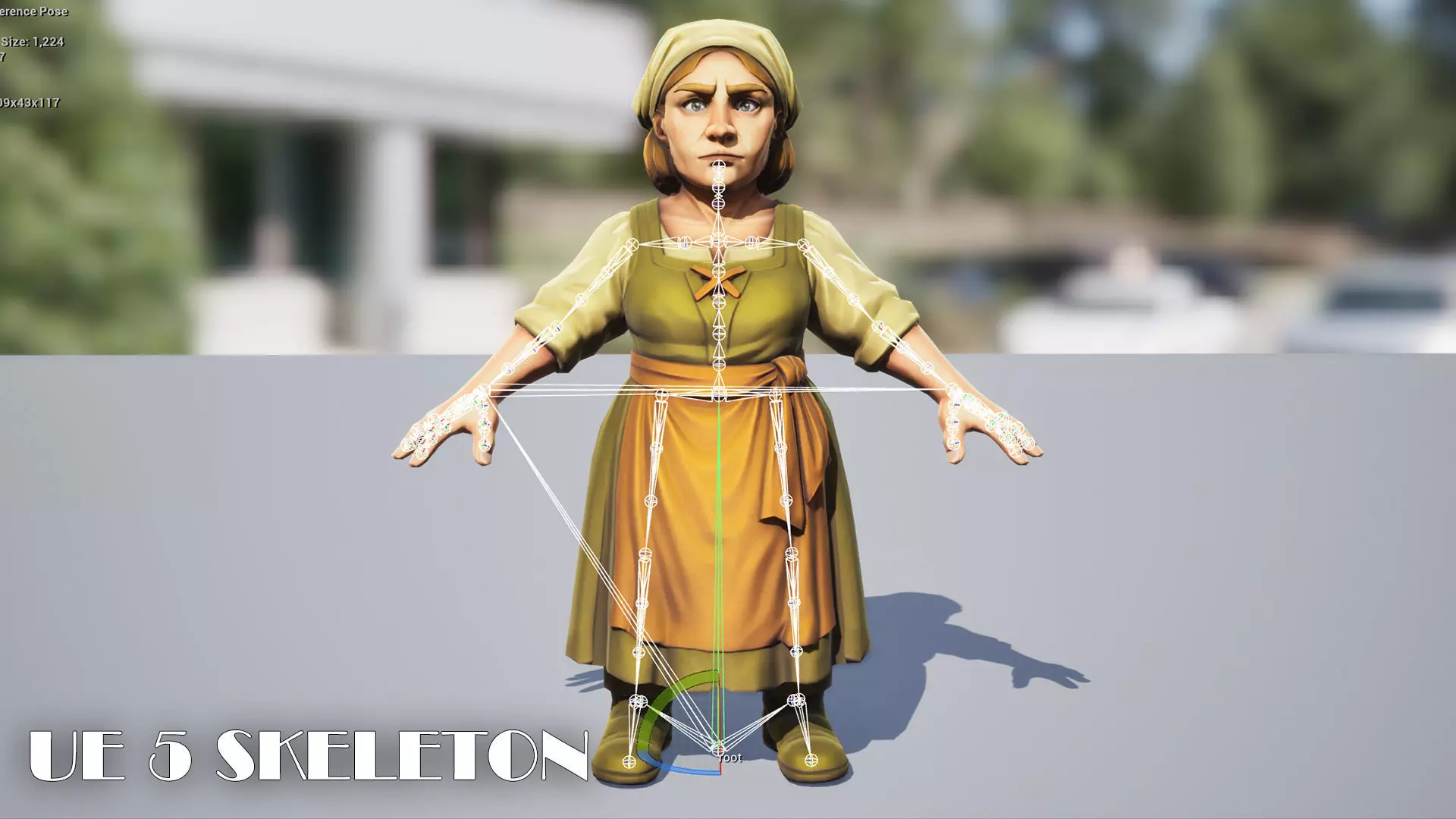 Medieval NPC Pack v1 - Medieval NPC characters Low-poly 3D model_55
