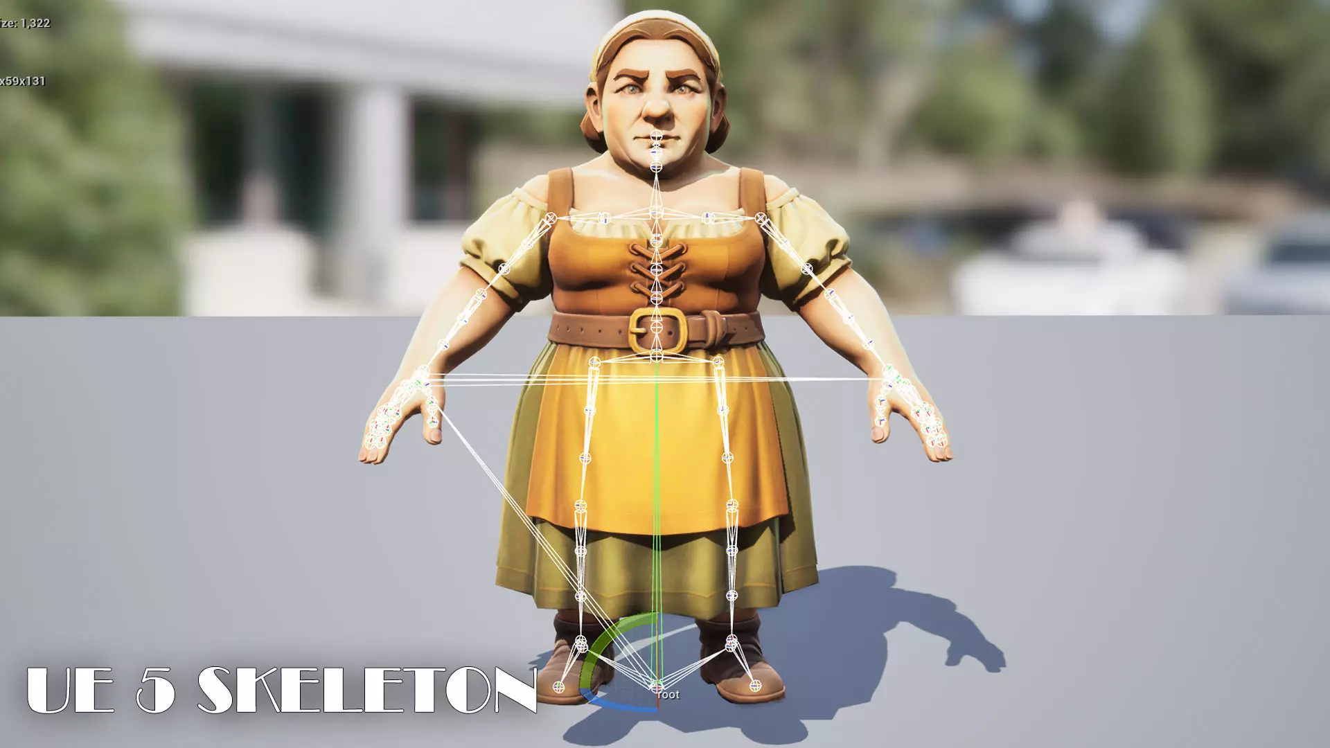 Medieval NPC Pack v1 - Medieval NPC characters Low-poly 3D model_25