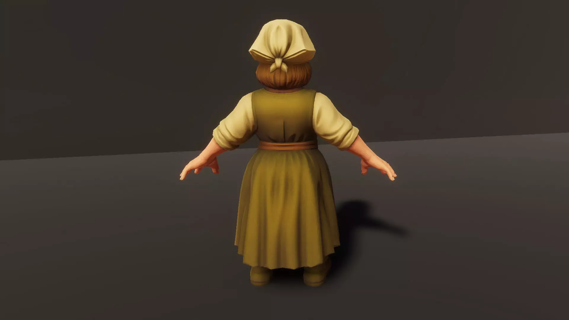 Medieval NPC Pack v1 - Medieval NPC characters Low-poly 3D model_57