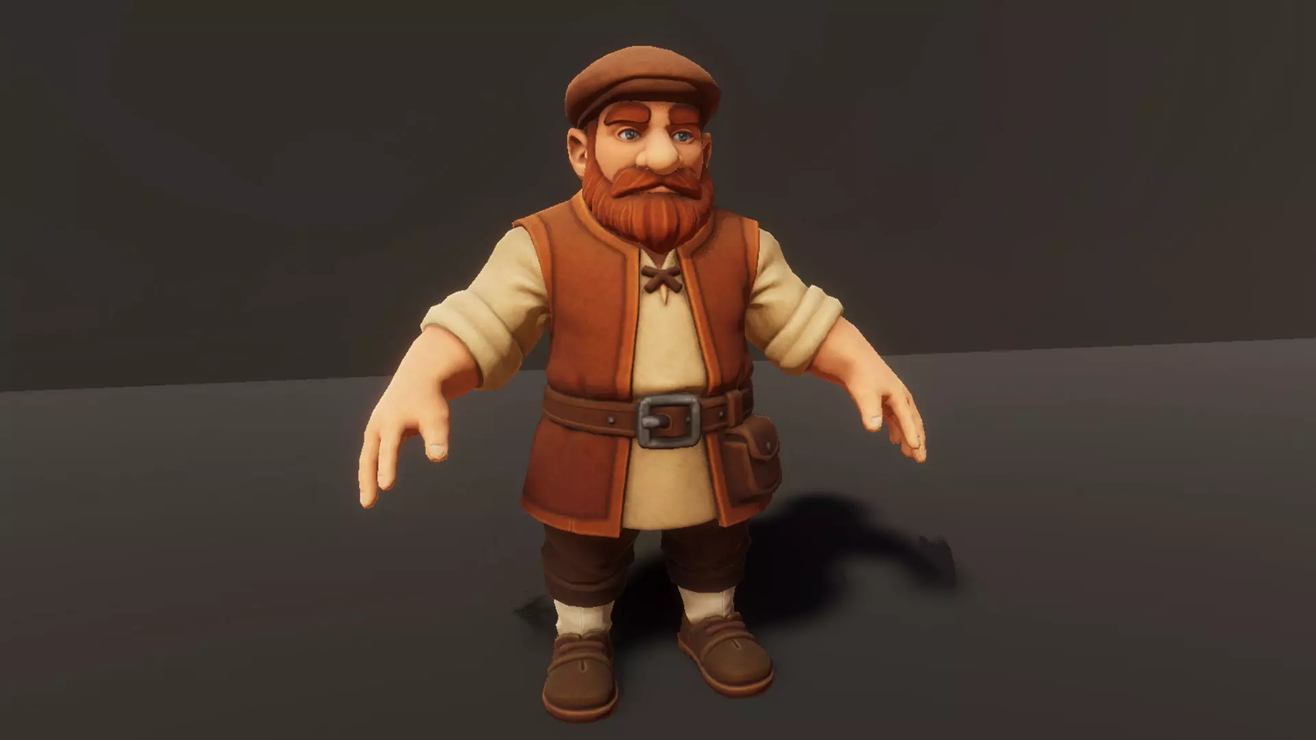 Medieval NPC Pack v1 - Medieval NPC characters Low-poly 3D model_46