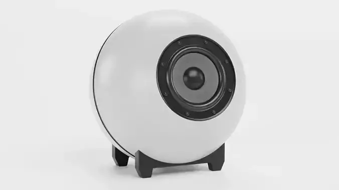 Round Audio Speaker V3 - Universal White Sound Unit