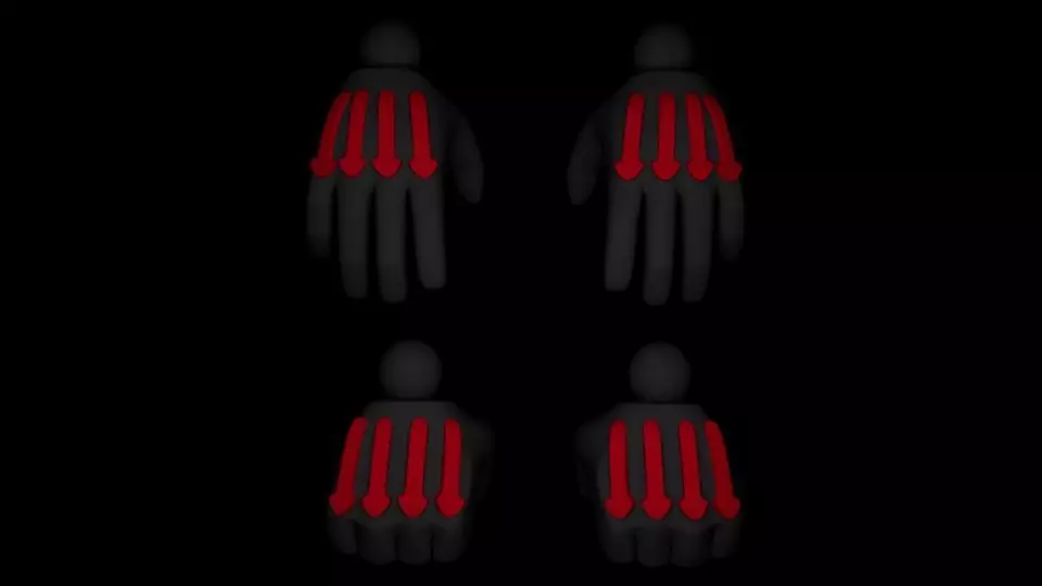 FAIZ HAND FOR BLOKEES FIGURE 3D print model