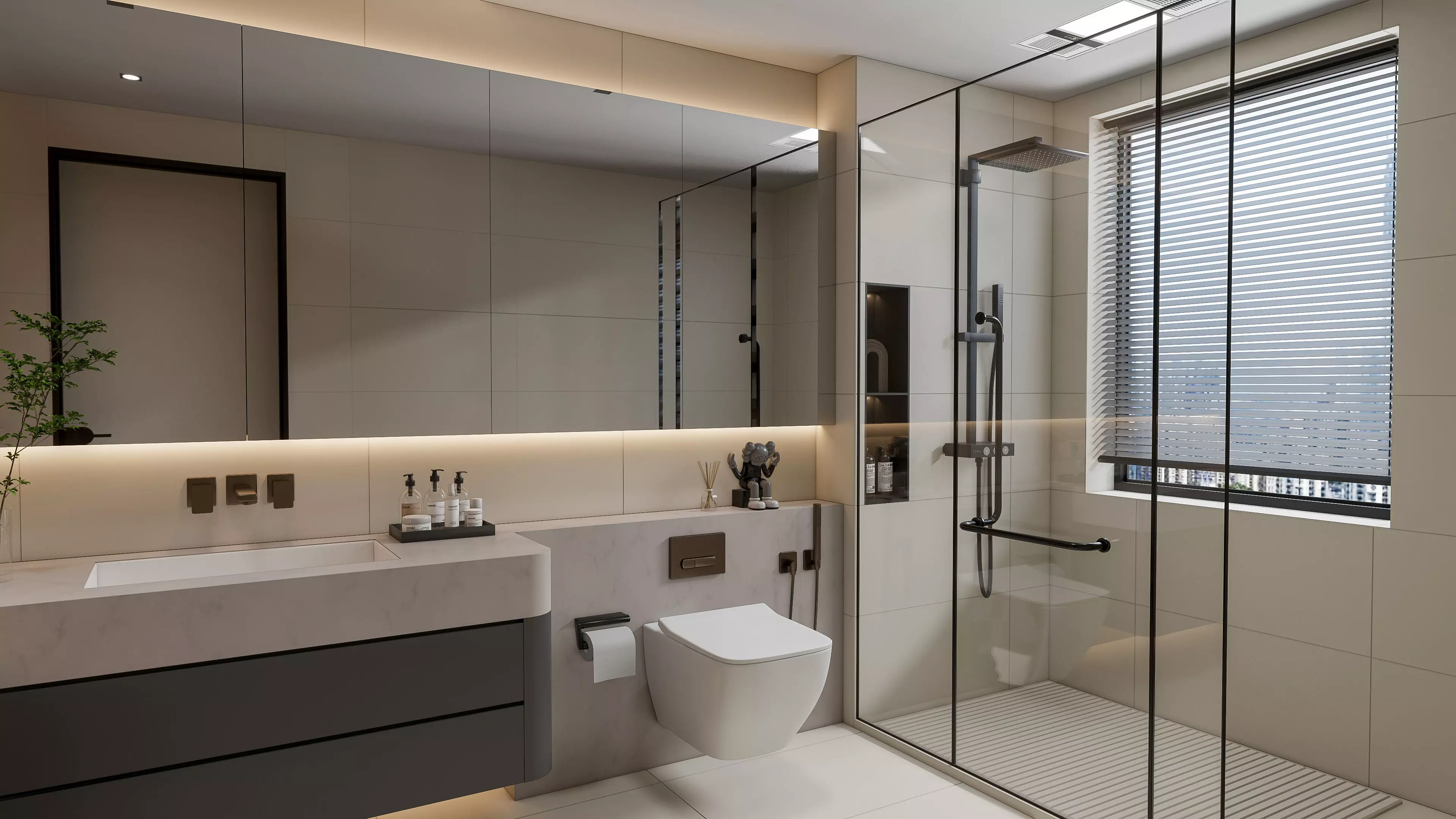 Bathroom 113 3D model_4