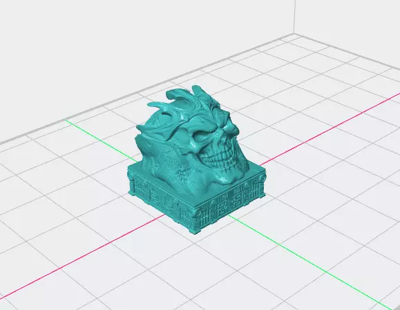 Undead King Keycap 3D Model for Mechanical Keyboards 3D print model_1