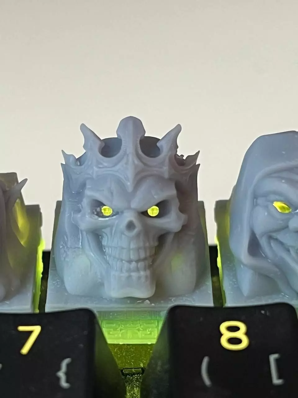 Undead King Keycap 3D Model for Mechanical Keyboards 3D print model_2