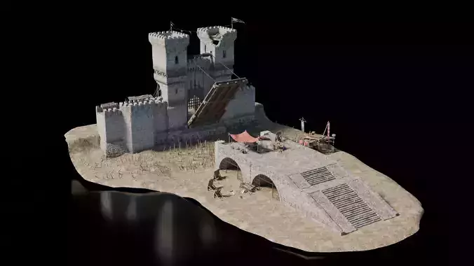 Draw Bridge Medieval