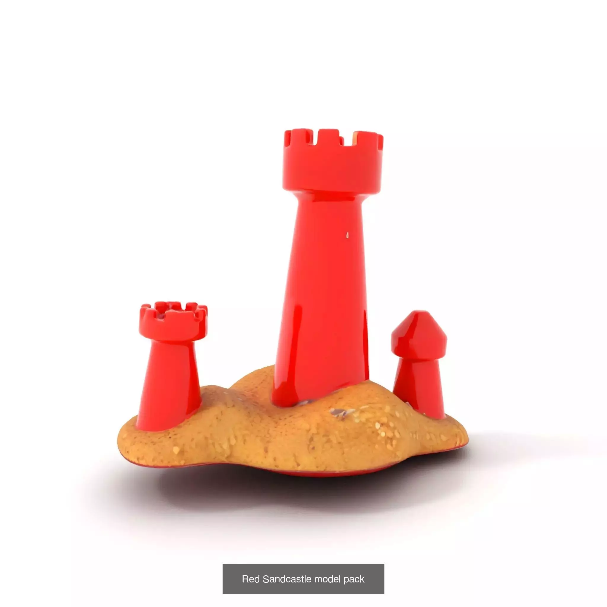 Beach Essentials 3D Models Collection _40