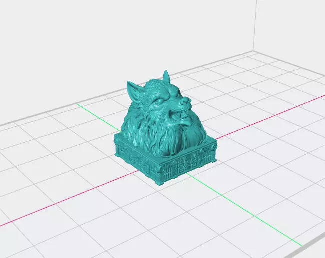 Werewolf Keycap 3D Model for Mechanical Keyboards 3D print model_1