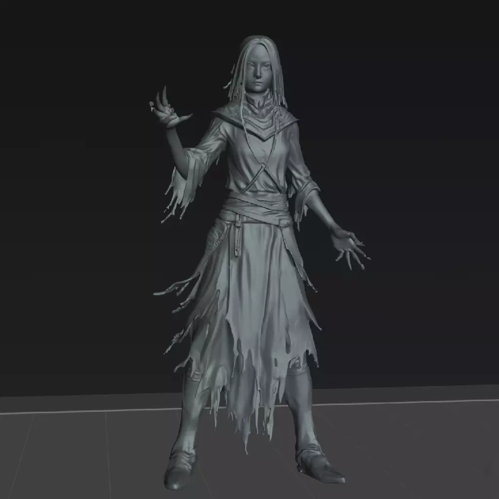 Coven Acolyte - The Eightpints Coven of the Unbound Will Free 3D print model