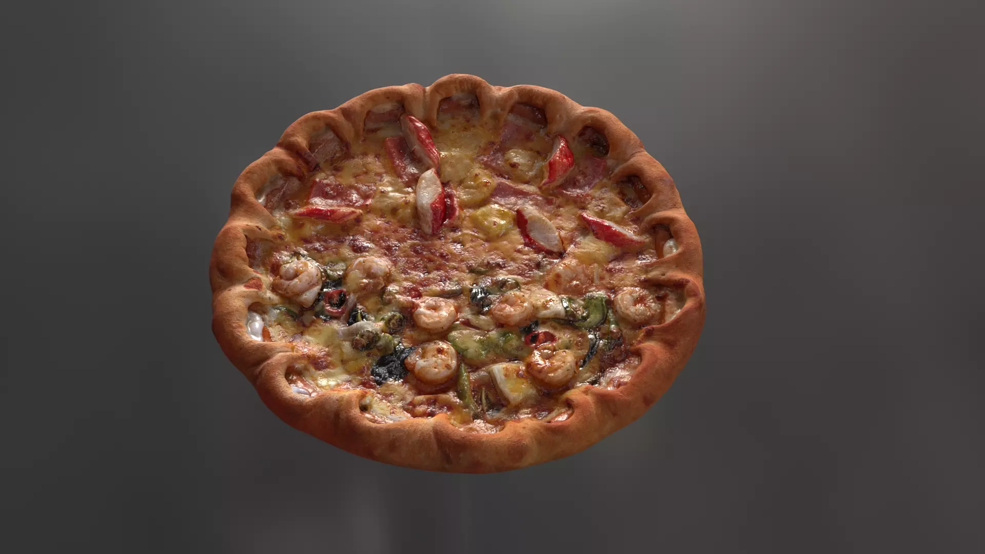 Pizza Scan model 3D model_0