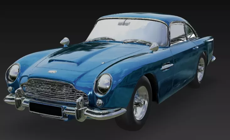 Aston Martin DB5 3D Printable Model 3D print model